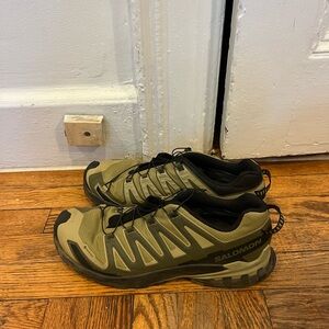 Salomon XA Pro 3D waterproof  Men's Khaki and Black shoes